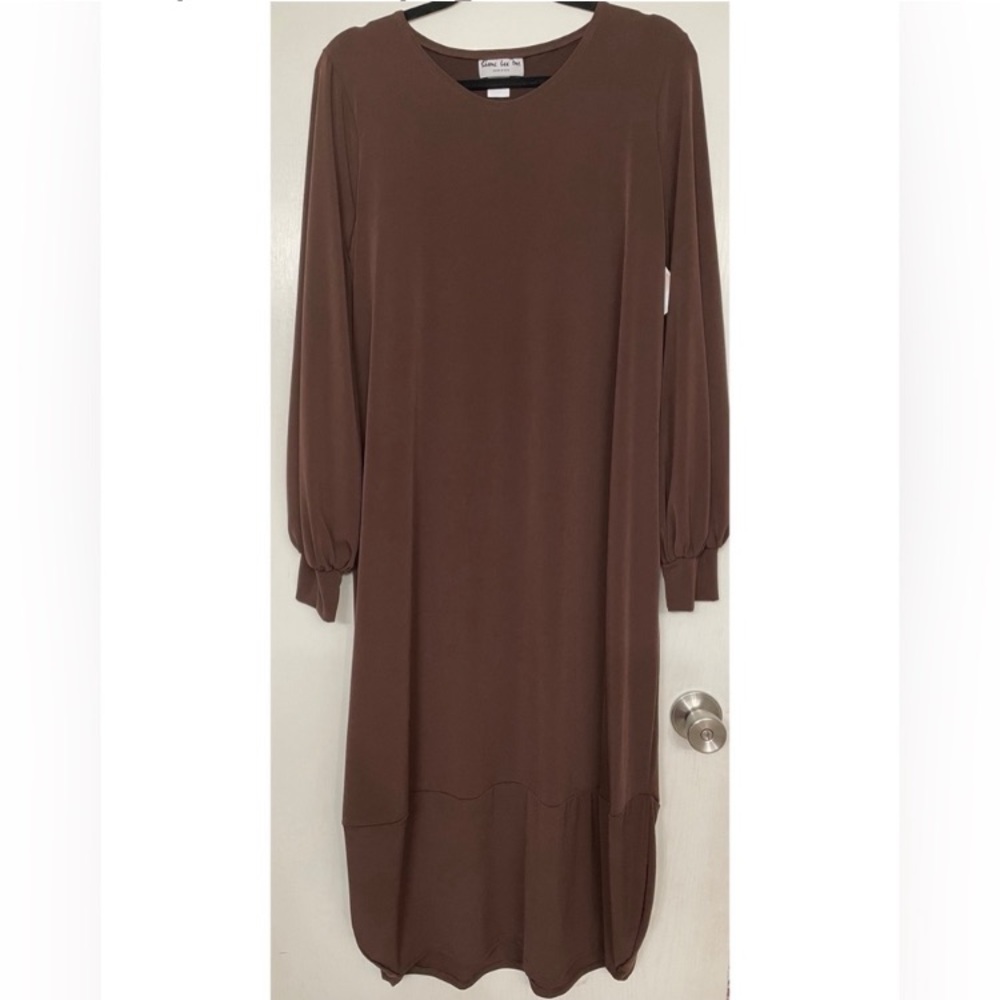 Shane Lee Brown Bubble Dress